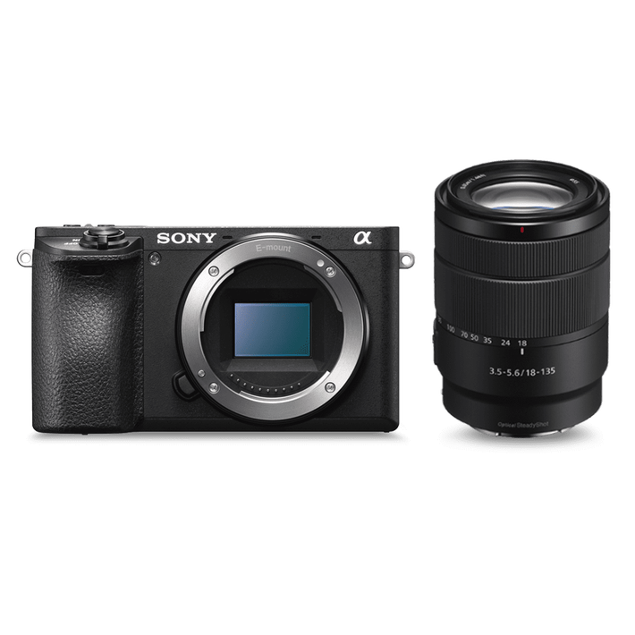 Alpha 6500 Premium E-mount APS-C Camera with 18-135mm Zoom Lens, , product-image