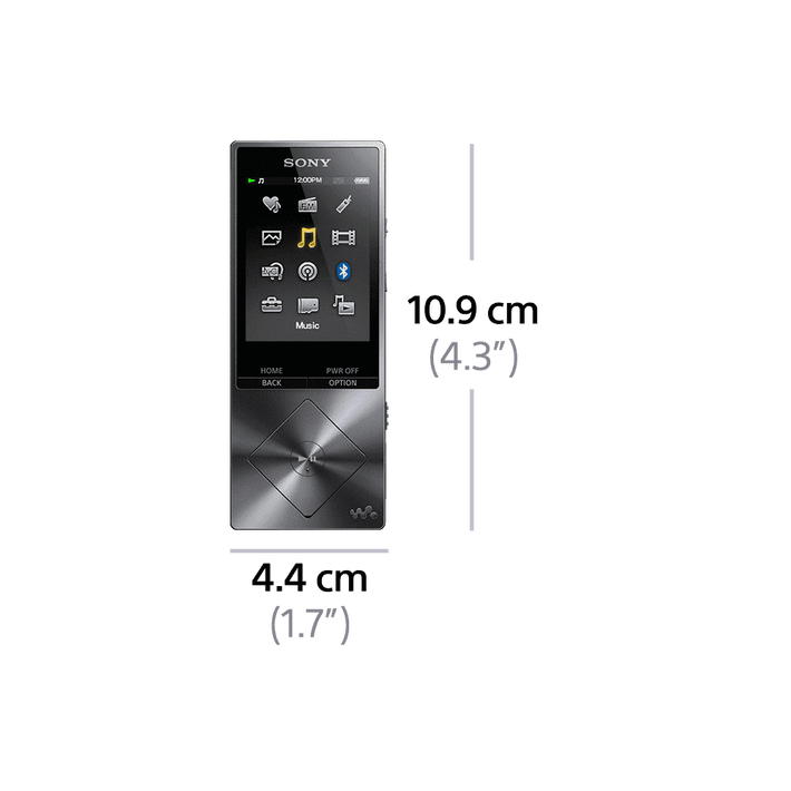 A Series High-Resolution Audio 16GB Walkman (Red), , product-image