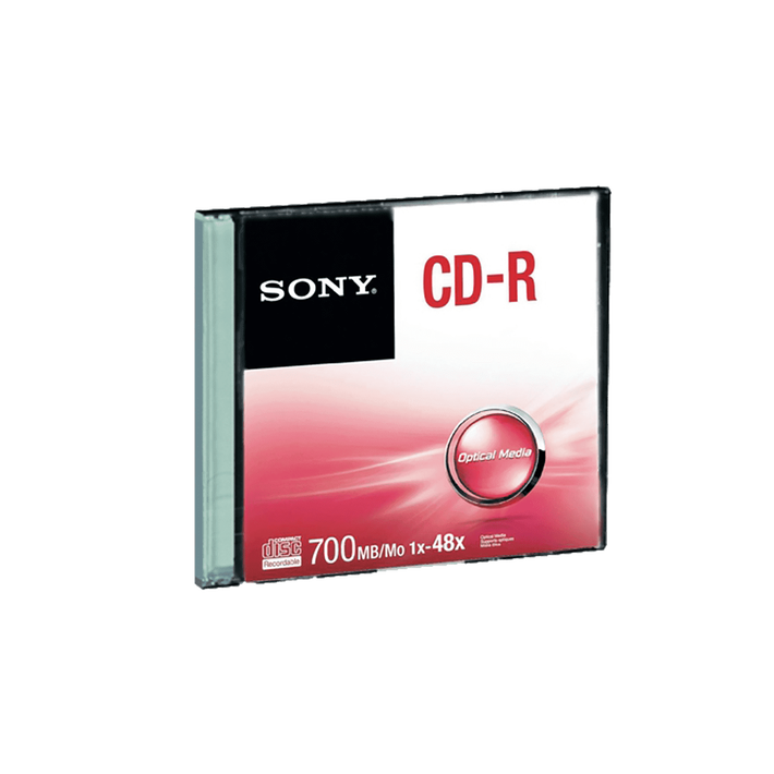 48X CD-R DISC Single Slim Case, , product-image