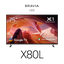 75" X80L | 4K Ultra HD | High Dynamic Range (HDR) | Smart TV (Google TV)