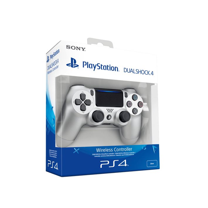 PlayStation4 DualShock Wireless Controllers Limited Edition (Silver),  PlayStation4 DualShock Wireless Controllers Limited Edition (Silver), , product-image