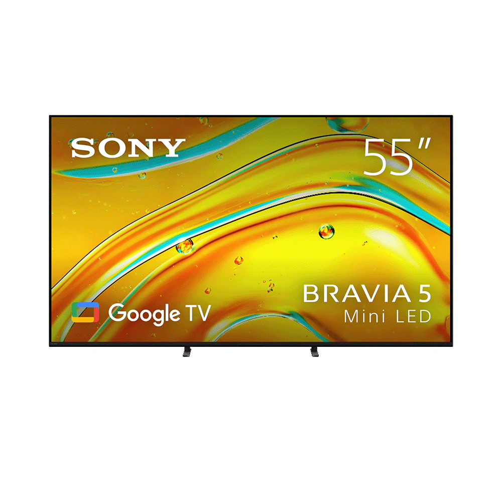 55" BRAVIA 5 | XR Processor | Mini LED | 4K Ultra HD | HDR | Google TV, , product-image