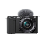 ZV-E10 | Interchangeable Lens Vlog Camera with 16-50mm Lens Kit (Black), , hi-res