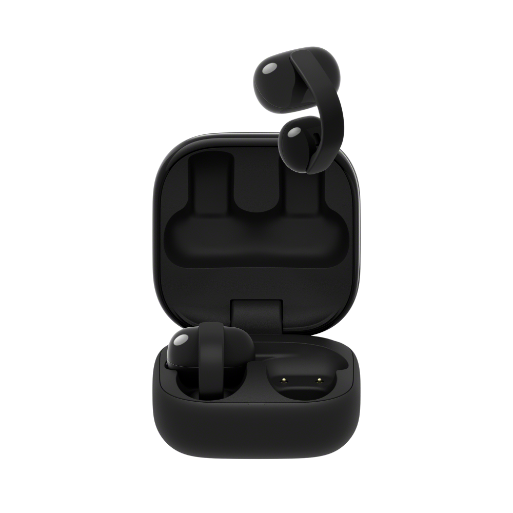 LinkBuds Clip Open-Ear Truly Wireless Earbuds (Black), , product-image