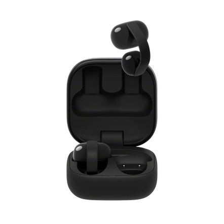 LinkBuds Clip Open-Ear Truly Wireless Earbuds (Black), , hi-res