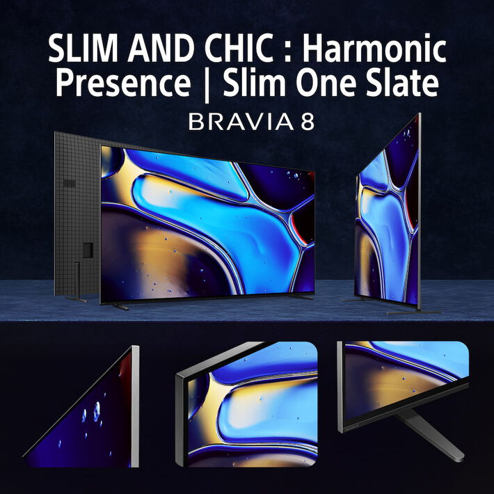 65" BRAVIA 8 | XR Processor | OLED | 4K Ultra HD | HDR | Google TV,  65" BRAVIA 8 | XR Processor | OLED | 4K Ultra HD | HDR | Google TV, , product-image