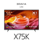 55" X75K | 4K Ultra HD | High Dynamic Range (HDR) | Smart TV (Google TV)