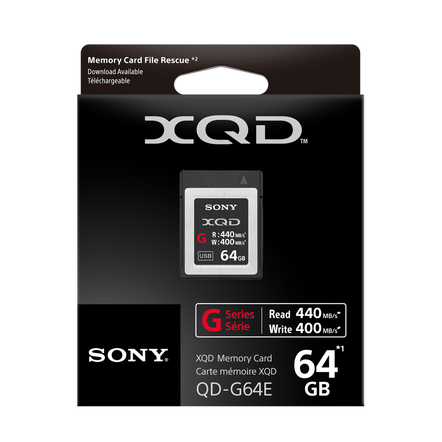 XQD G Series 64GB Memory Card, , hi-res