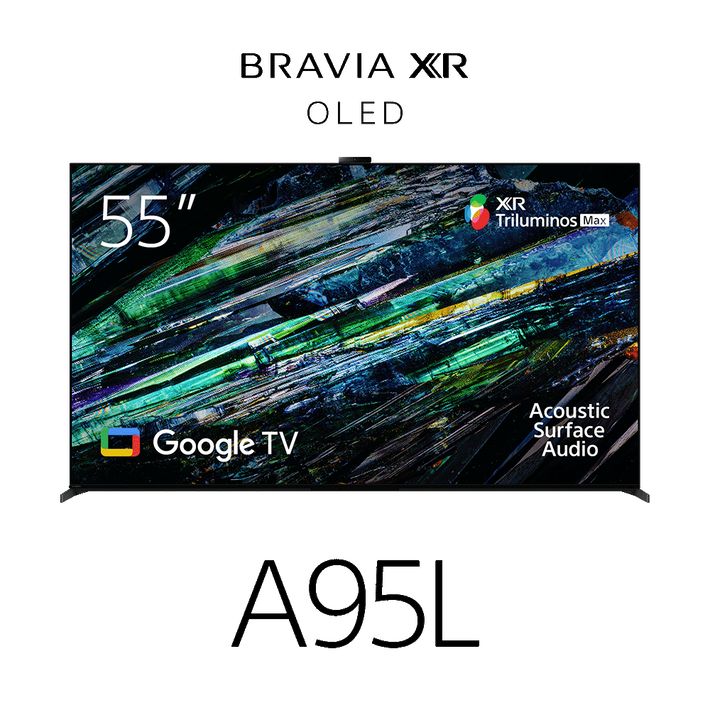 55" A95L | BRAVIA XR | OLED | 4K Ultra HD | High Dynamic Range (HDR) | Smart TV (Google TV), , product-image