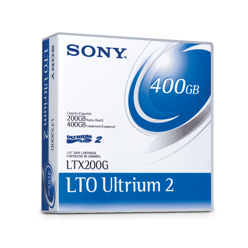 LTO2 1/2 Inch 400GB Compressed Data Cartridge, LTO2 1/2 Inch 400GB Compressed Data Cartridge, , product-image