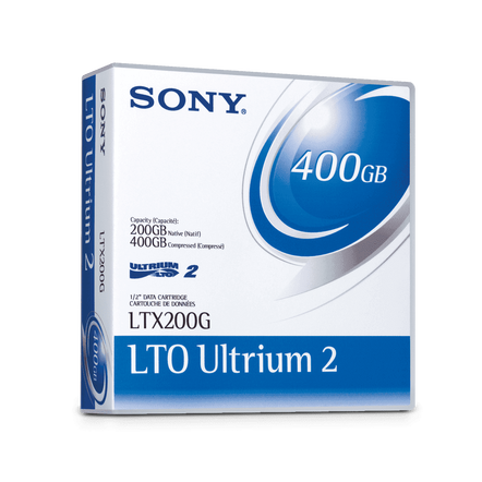 LTO2 1/2 Inch 400GB Compressed Data Cartridge, , hi-res