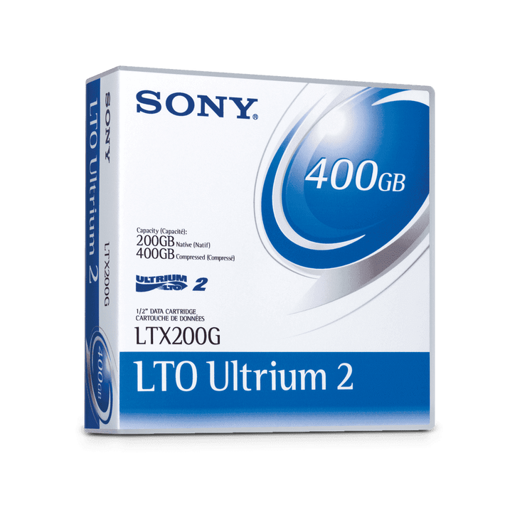LTO2 1/2 Inch 400GB Compressed Data Cartridge, , product-image