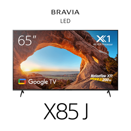 65" X85J | 4K Ultra HD | High Dynamic Range (HDR) | Smart TV (Google TV), , hi-res