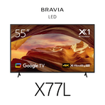 55" X77L | 4K Ultra HD | High Dynamic Range (HDR) | Smart TV (Google TV), , hi-res