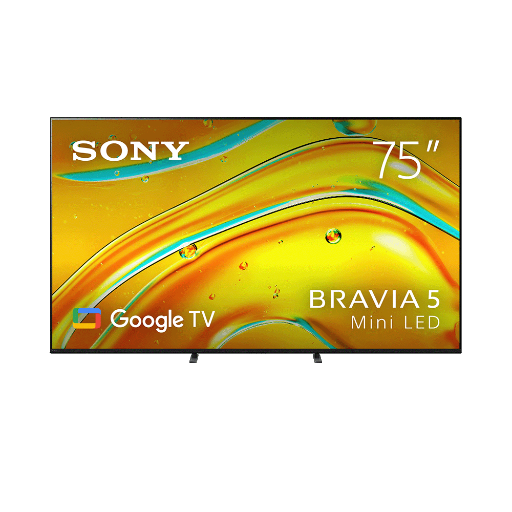75" BRAVIA 5 | XR Processor | Mini LED | 4K Ultra HD | HDR | Google TV, , product-image