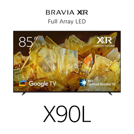 85" X90L | BRAVIA XR | Full Array LED | 4K Ultra HD | High Dynamic Range HDR | Smart TV (Google TV), , hi-res