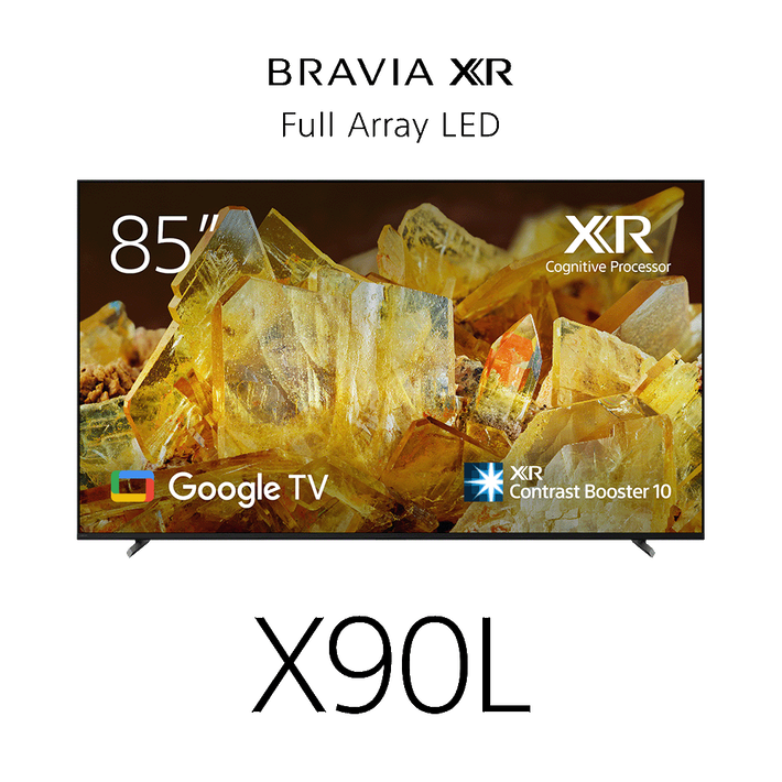 85" X90L | BRAVIA XR | Full Array LED | 4K Ultra HD | High Dynamic Range HDR | Smart TV (Google TV), , product-image