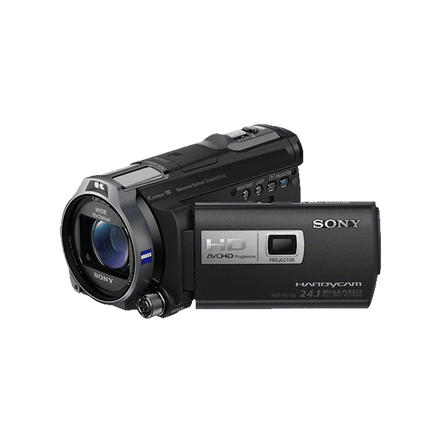 HD 96GB Flash Memory Handycam with Built-in Projector, , hi-res