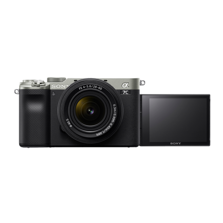 Alpha 7C - Compact Digital E-Mount Camera with 35mm Full Frame Image Sensor (Silver - Body only), , hi-res