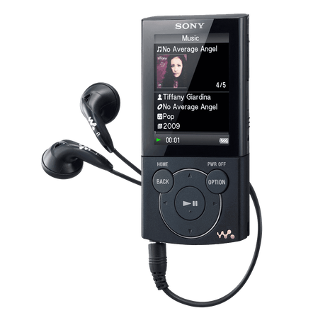 4GB E Series Video MP3/MP4 WALKMAN (Black), , hi-res