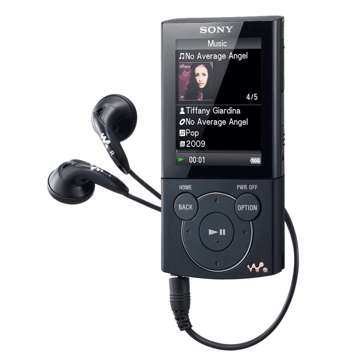 4GB E Series Video MP3/MP4 WALKMAN (Black), , product-image