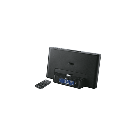 iPod and iPhone Dock Clock Radio (Black), , hi-res