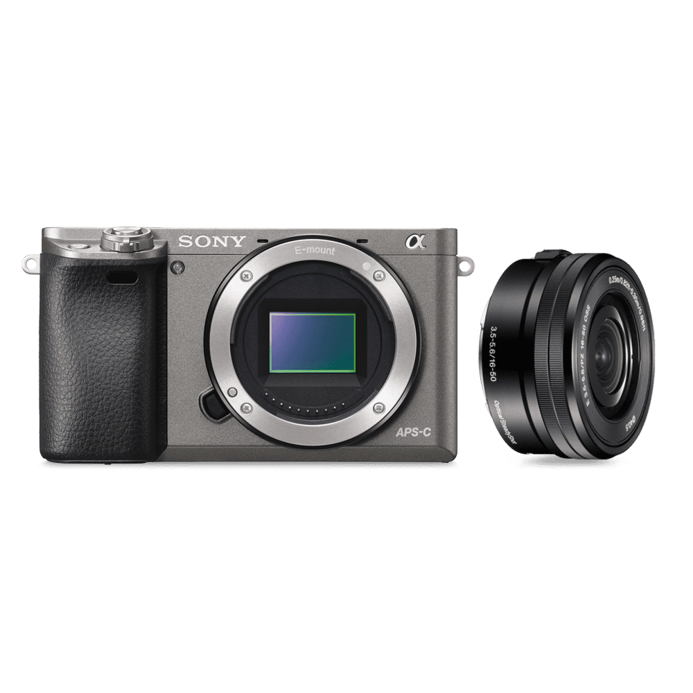 a6000 Digital EMount Camera (Grey) with 1650mm Lens