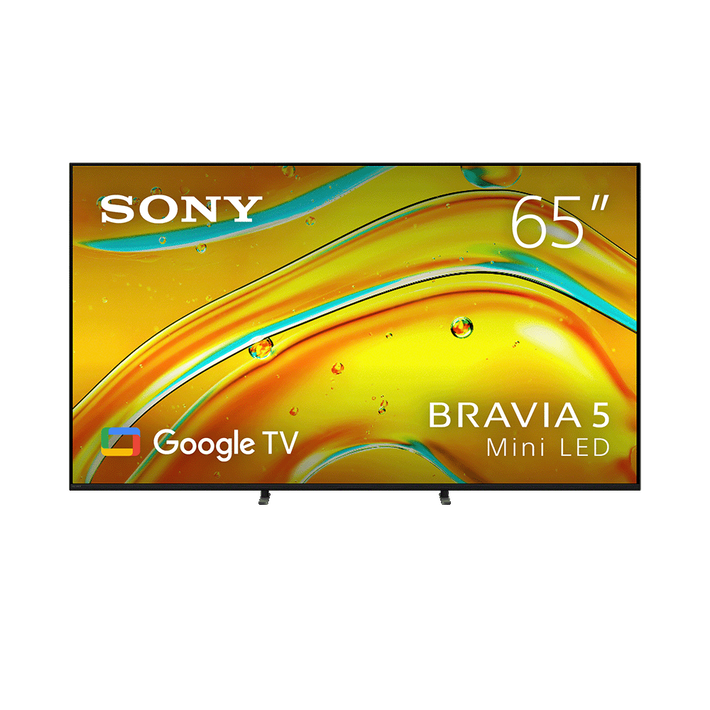 65" BRAVIA 5 | XR Processor | Mini LED | 4K Ultra HD | HDR | Google TV, , product-image