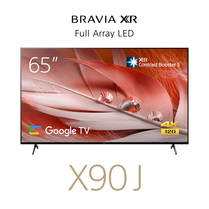 65" X90J | BRAVIA XR | Full Array LED | 4K Ultra HD | High Dynamic Range | Smart TV (Google TV), , product-image