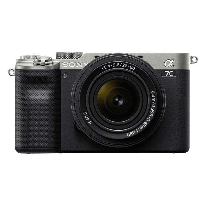Alpha 7C - Compact Digital E-Mount Camera with SEL2860 28-60mm Lens (Silver), , product-image