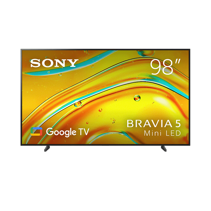 98" BRAVIA 5 | XR Processor | Mini LED | 4K Ultra HD | HDR | Google TV, , product-image