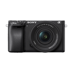 Alpha 6400 Premium Digital E-mount APS-C Camera Kit with 16-50mm Lens (Black), , hi-res