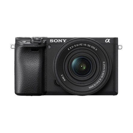 Alpha 6400 Premium Digital E-mount APS-C Camera Kit with 16-50mm Lens (Black), , hi-res