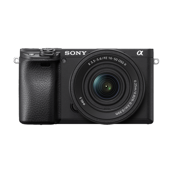 Alpha 6400 Premium Digital E-mount APS-C Camera Kit with 16-50mm Lens (Black), , product-image