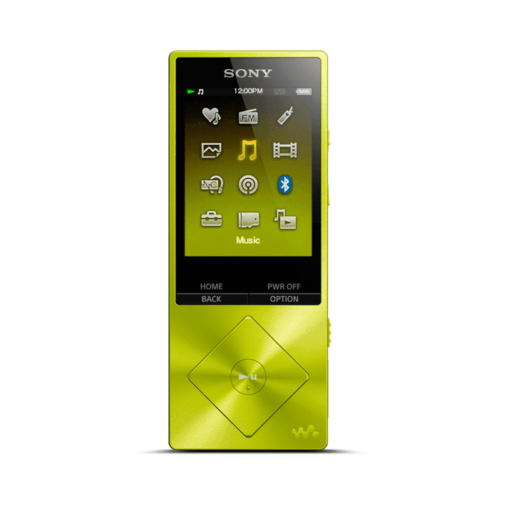 A Series High-Resolution Audio 16GB Walkman (Yellow), , product-image