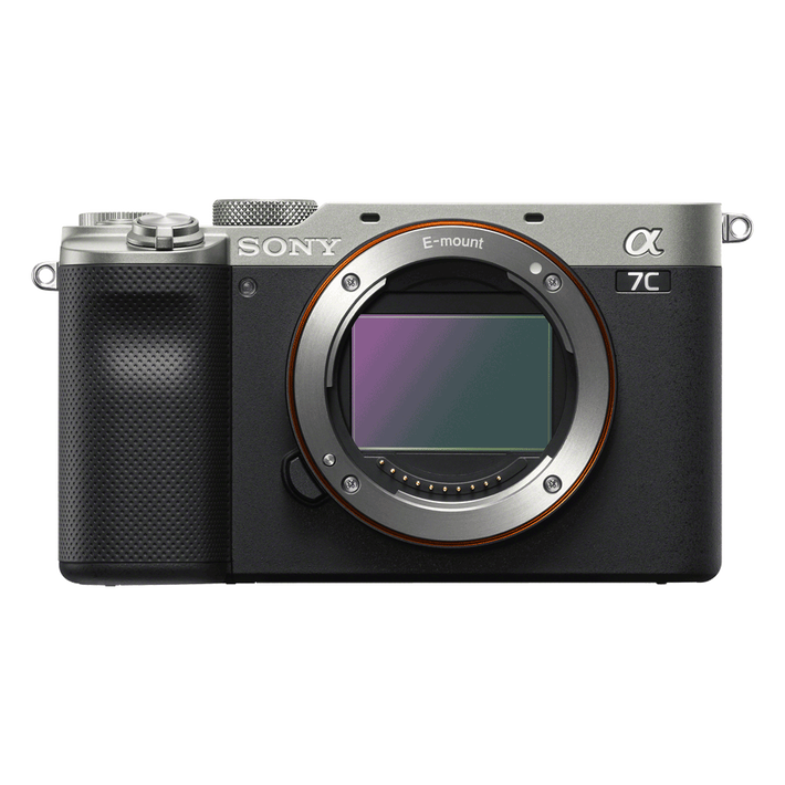Alpha 7C - Compact Digital E-Mount Camera with 35mm Full Frame Image Sensor (Silver - Body only), , product-image