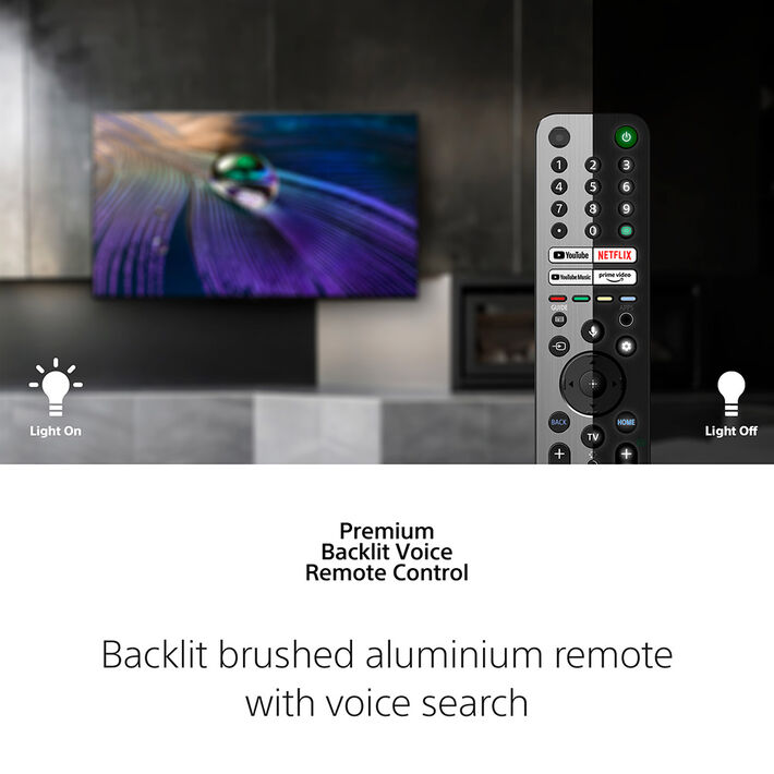 65" A90J | BRAVIA XR | MASTER Series OLED | 4K Ultra HD | High Dynamic Range | Smart TV (Google TV), , product-image