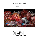 85" X95L | BRAVIA XR | Mini LED | 4K Ultra HD | High Dynamic Range (HDR) | Smart TV (Google TV), , hi-res
