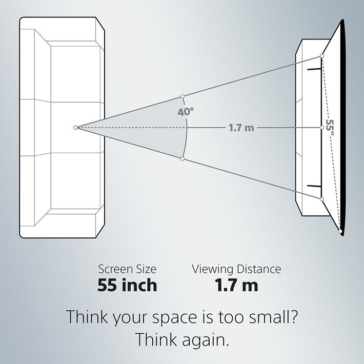 55" X80K | 4K Ultra HD | High Dynamic Range (HDR) | Smart TV (Google TV), , product-image