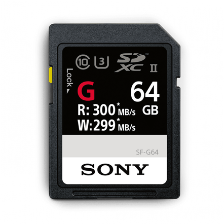 64GB SF-G  Series UHS-II SD Memory Card, , hi-res