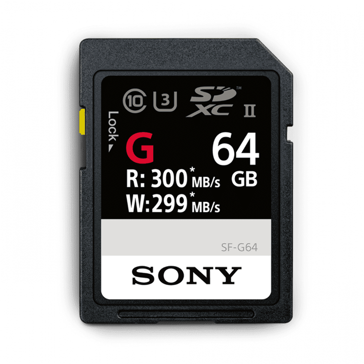 64GB SF-G  Series UHS-II SD Memory Card, , product-image