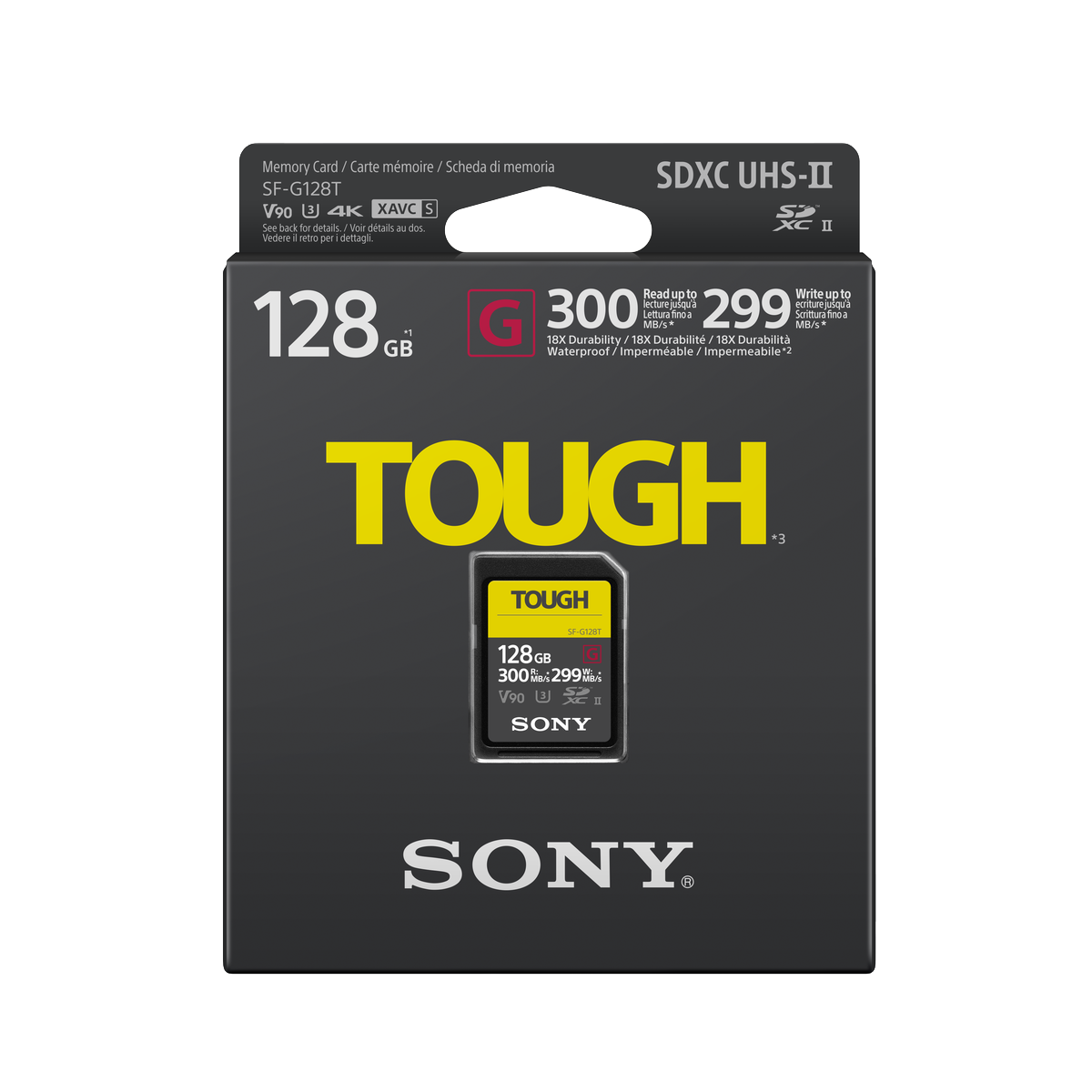 128GB SF-G Tough Series UHS-II SD Memory Card