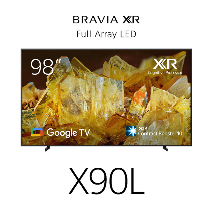 98" X90L | BRAVIA XR | Full Array LED | 4K Ultra HD | High Dynamic Range HDR | Smart TV (Google TV), , product-image