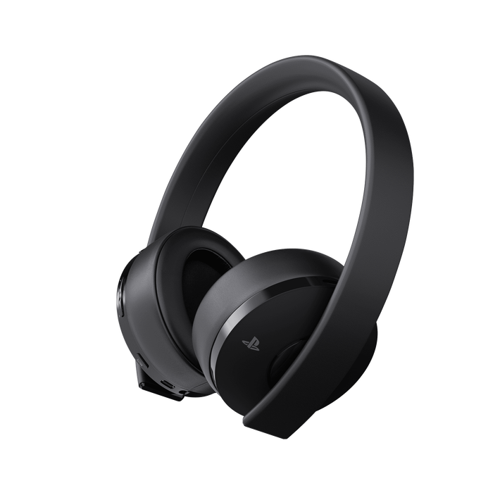 PlayStation4 Gold Wireless Stereo Headset (Black), , product-image