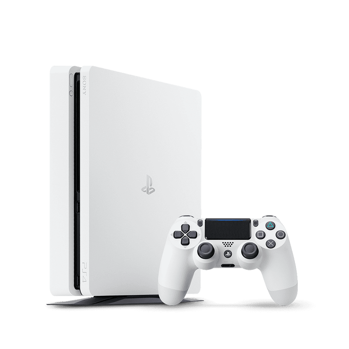 PlayStation4 Slim 500GB Console (White), , product-image