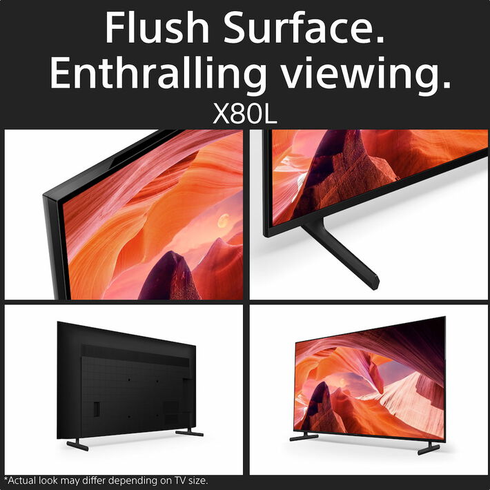 55" X80L | 4K Ultra HD | High Dynamic Range (HDR) | Smart TV (Google TV), , product-image