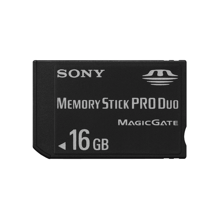 16GB MEMORY STICK PRO DUO WITH ADAPTOR