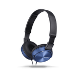 ZX310 Folding Headphones (Blue), , hi-res