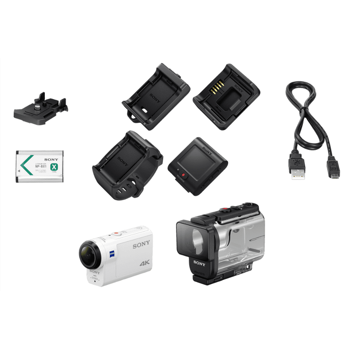 FDRX3000 4K Action Cam and Live-view Remote Kit, , product-image