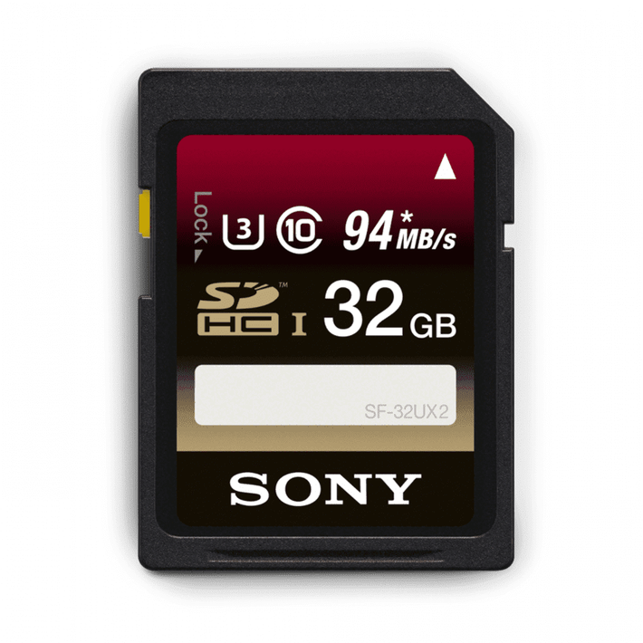 32GB SDHC UHS-1 Class 10 Memory Card UX Series, , product-image